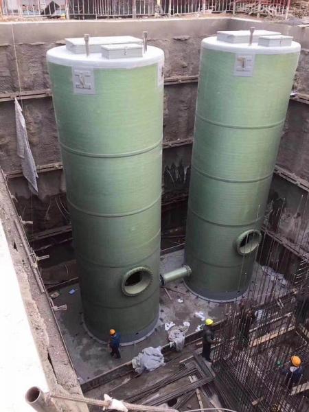 澎湖县重庆OPPO智能生态科技园安装一体化污水提升泵